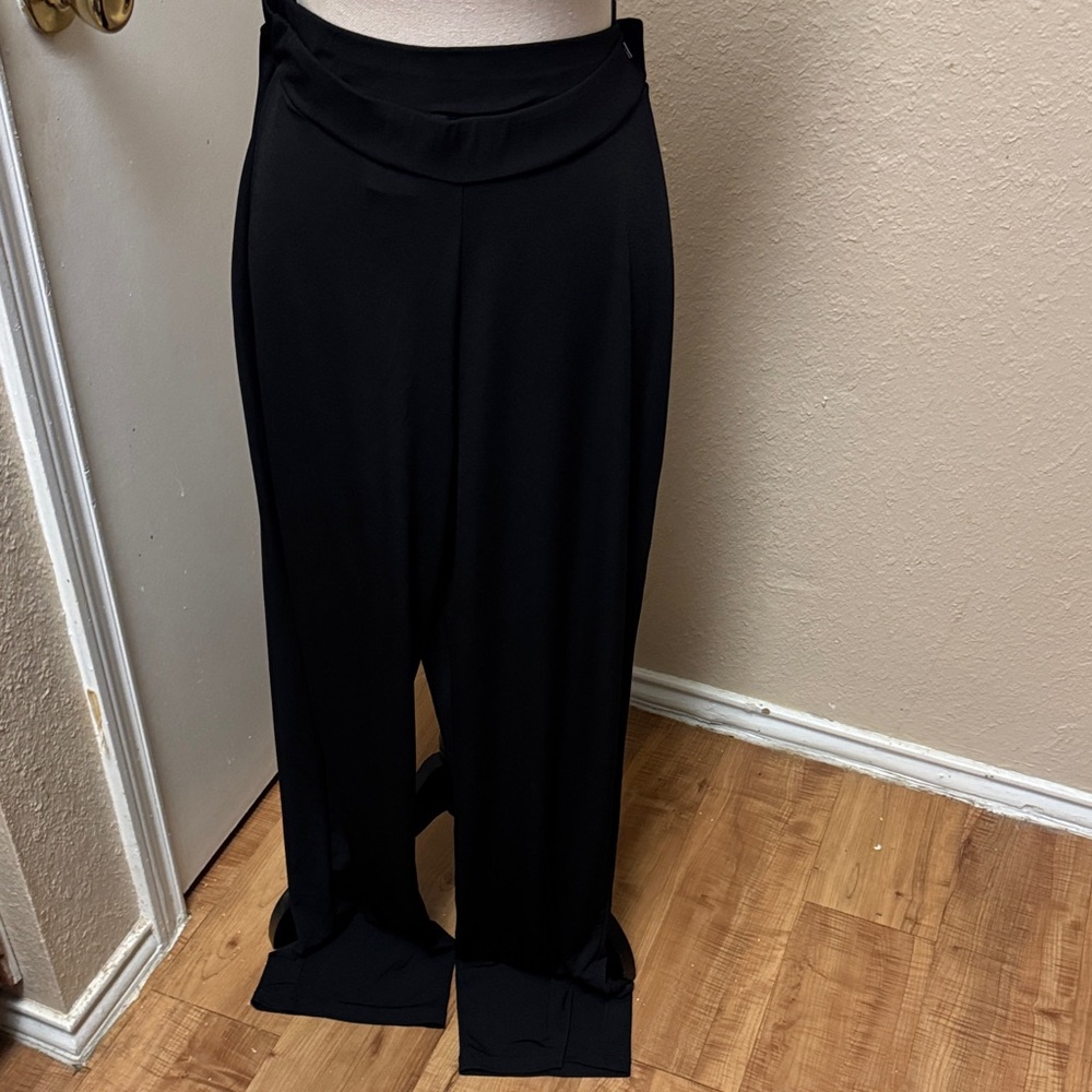 Travel Elements (2 Pairs) Pants - Black and Brown - Wide Leg Women's Pants